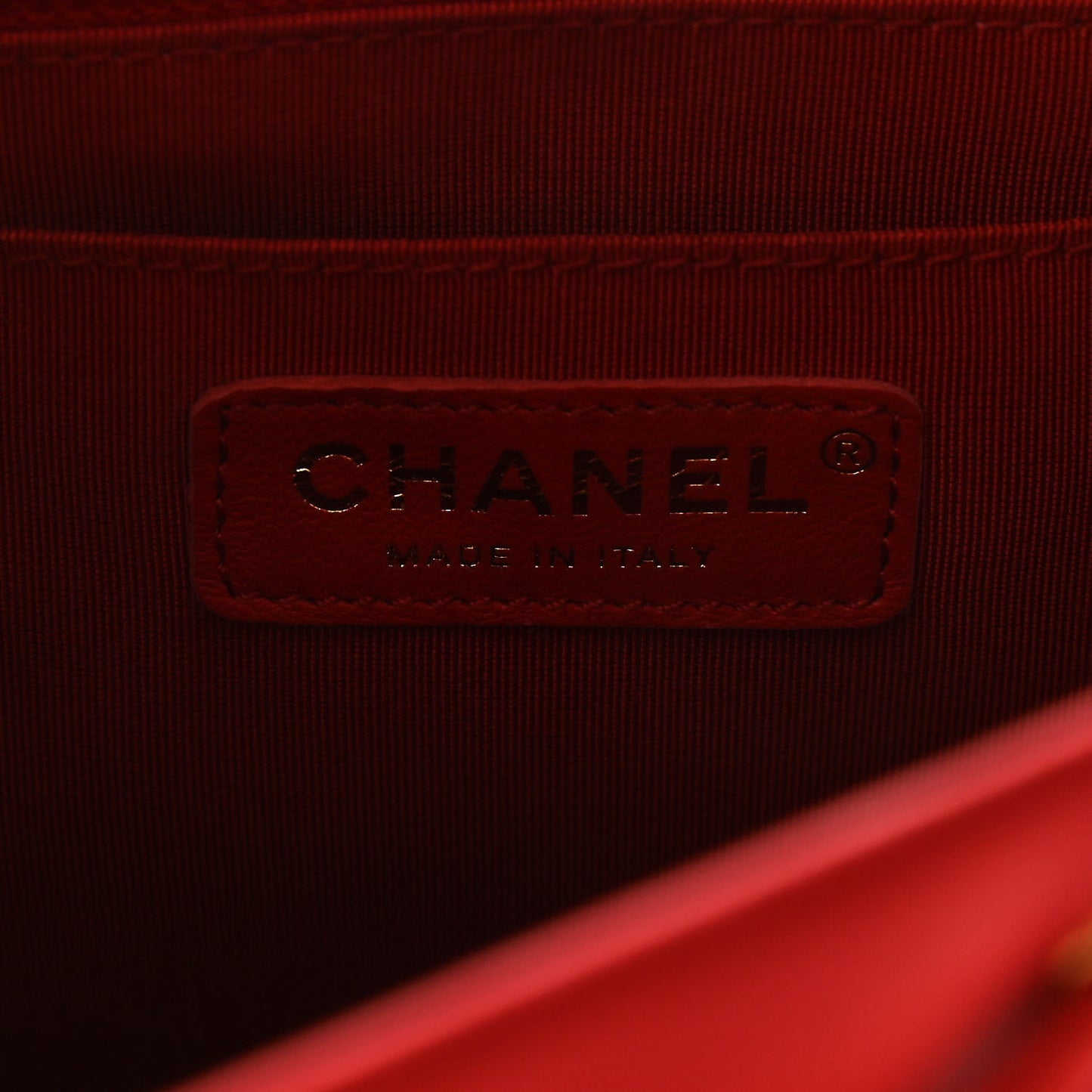 Calfskin Quilted Small Urban Spirit Backpack Red