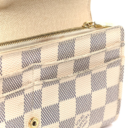 Louis Vuitton Damier Azur Sarah Wallet NM 11 of 12