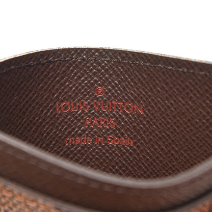 Louis Vuitton Damier Ebene Simple Card Holder 5 of 5