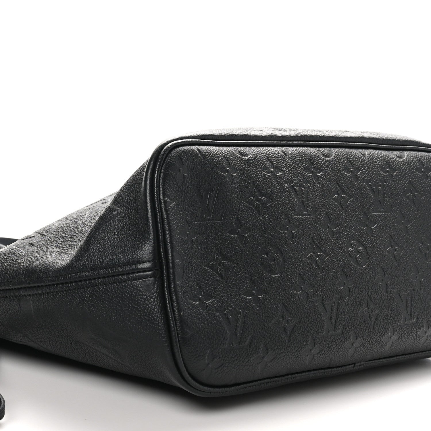 Louis Vuitton Empreinte Monogram Giant Neverfull MM Black 8 of 9