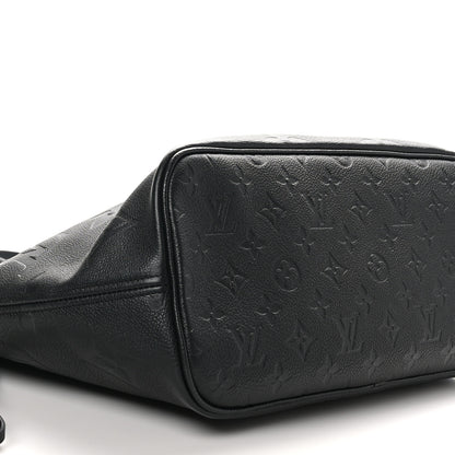 Louis Vuitton Empreinte Monogram Giant Neverfull MM Black 8 of 9