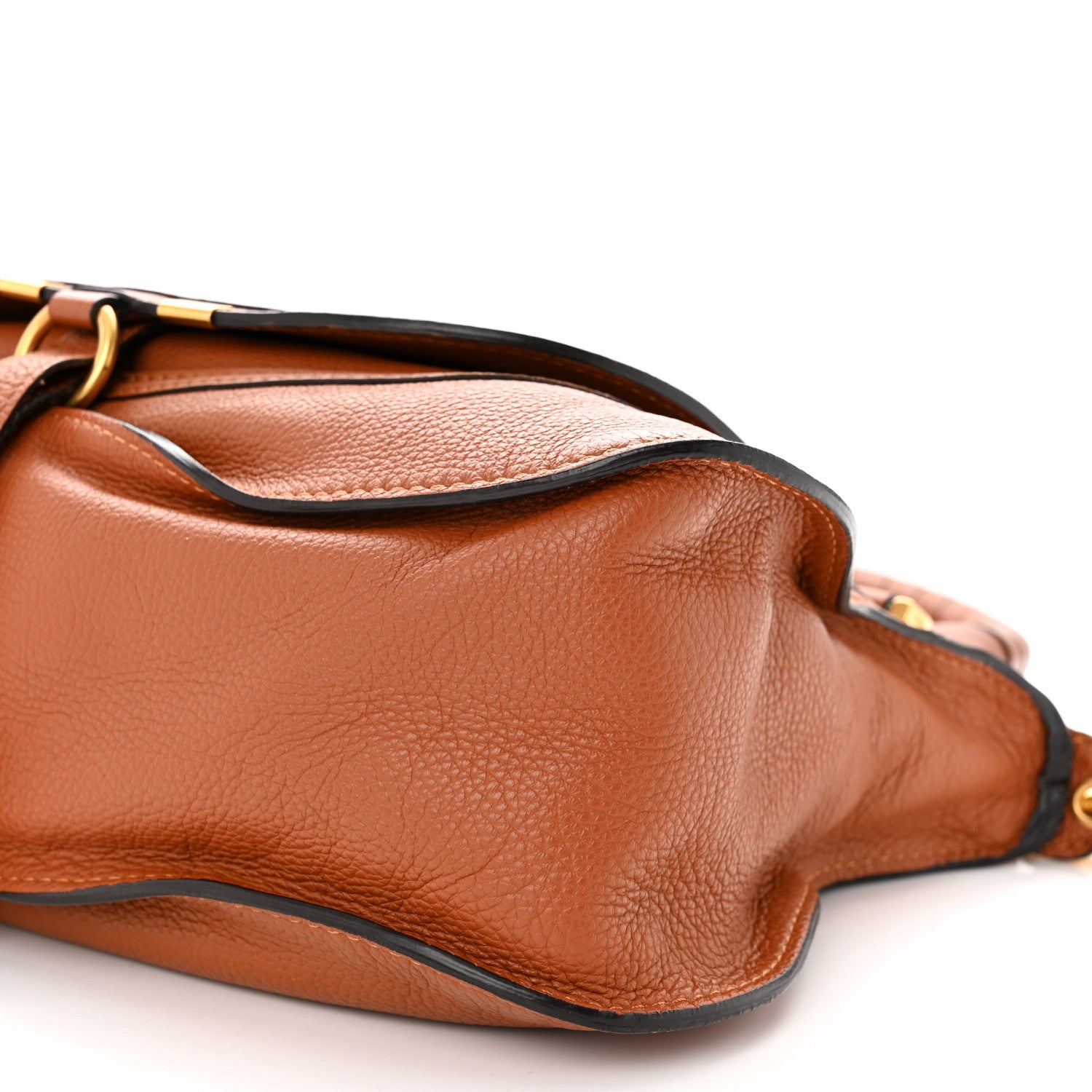 Chloe Calfskin Medium Marcie Satchel Tan 10 of 12