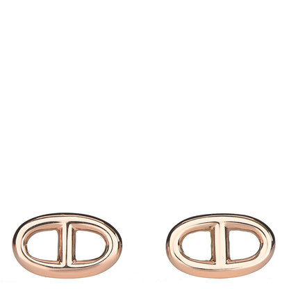 Hermes 18K Rose Gold TPM Farandole Stud Earrings 1 of 6