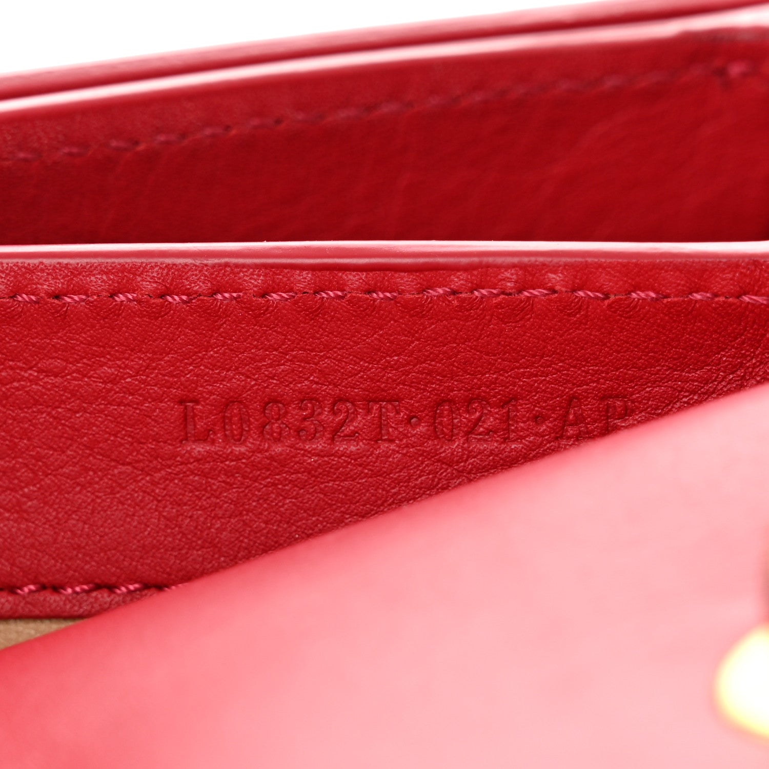 Tom Ford Grained Calfskin Medium Sienna Shoulder Bag Red 7 of 11