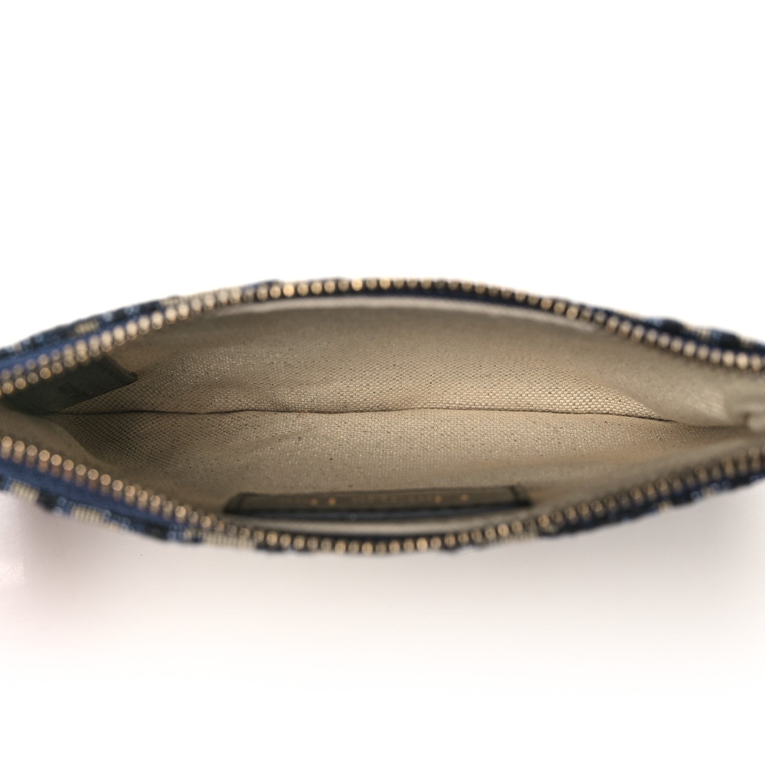 Christian Dior Oblique Dior Pouch Navy 5 of 9