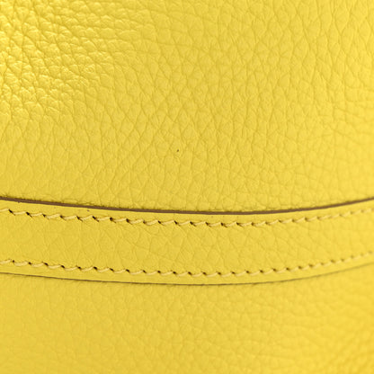 Hermes Taurillon Clemence Picotin Lock 18 PM Lime 14 of 15