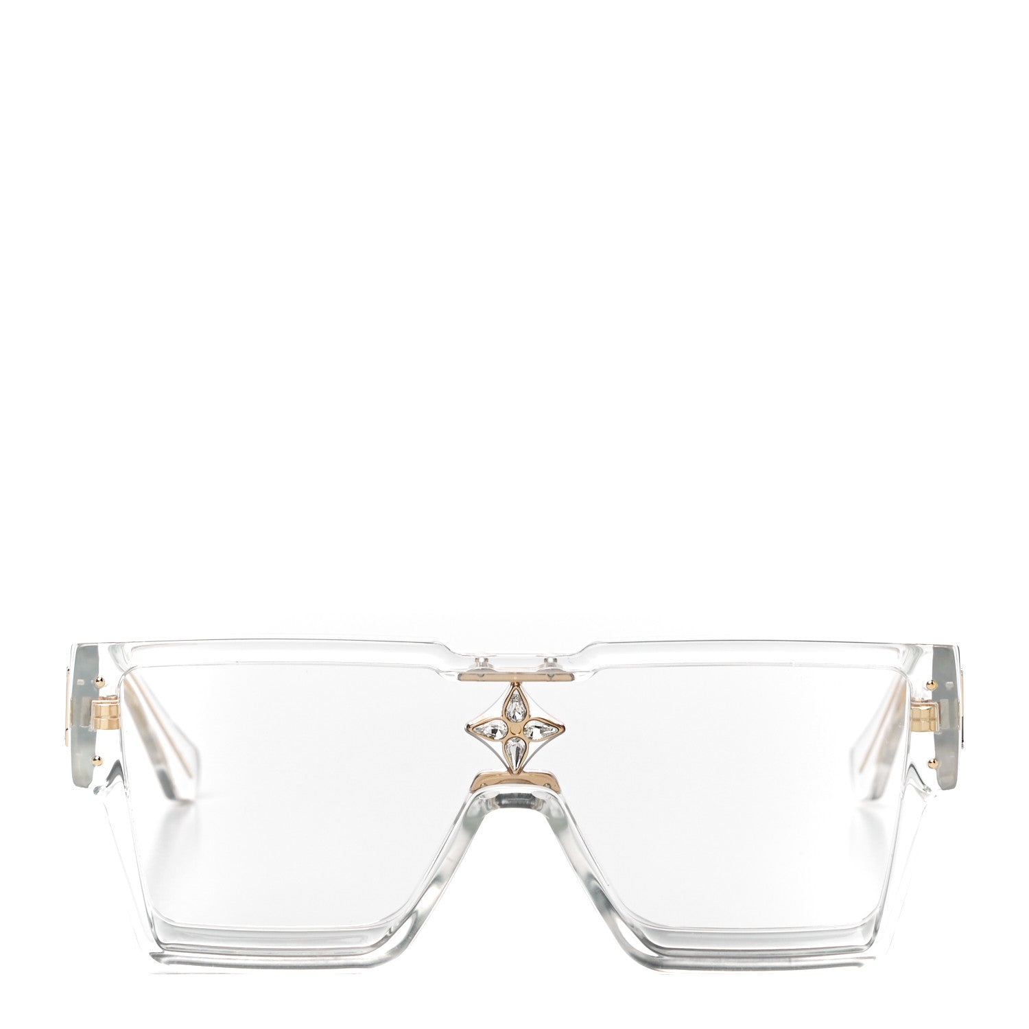 Louis Vuitton Cyclone Sunglasses Z1642W Transparent 4 of 7