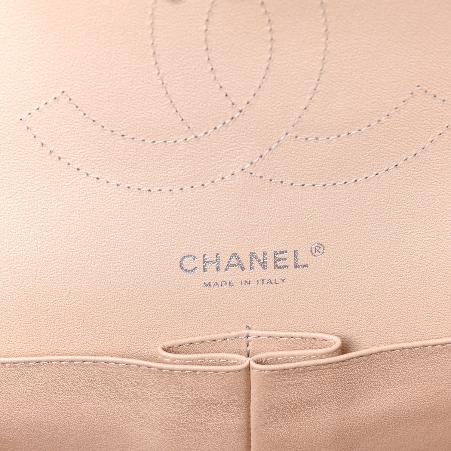 Chanel Caviar Quilted Jumbo Double Flap Beige Clair 6 of 10