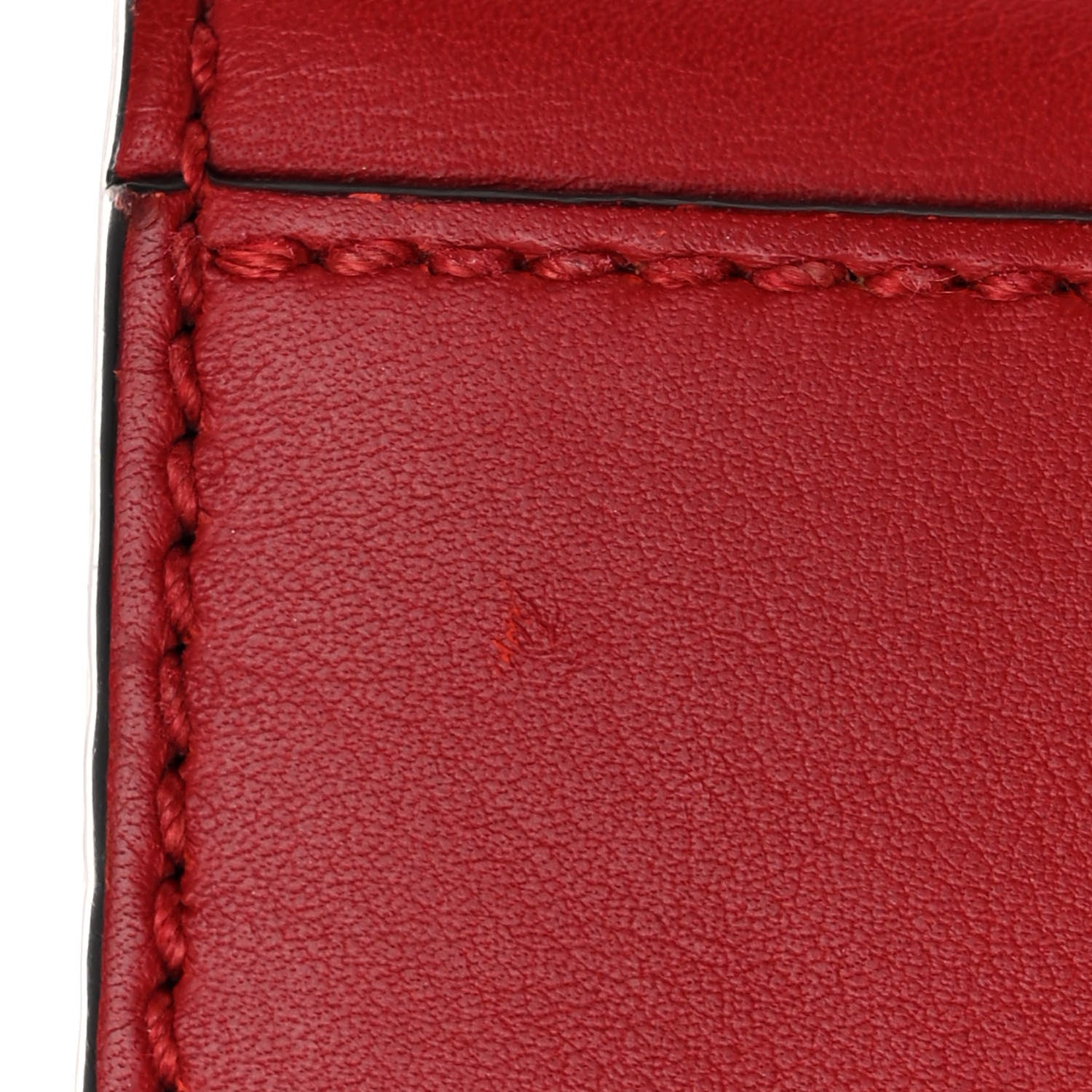 Gucci Calfskin Studded Small Padlock Shoulder Bag Hibiscus Red 18 of 21