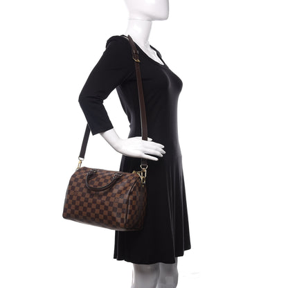 Louis Vuitton Damier Ebene Speedy Bandouliere 25 2 of 11