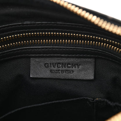 Givenchy Lambskin Magnolia Print Medium Pandora Black 6 of 10