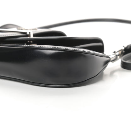 Prada Spazzolato Sidonie Shoulder Bag Black 10 of 15