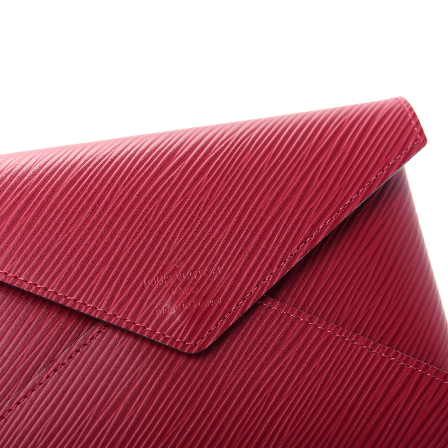 Epi Medium Kirigami Pochette Insert Fuchsia
