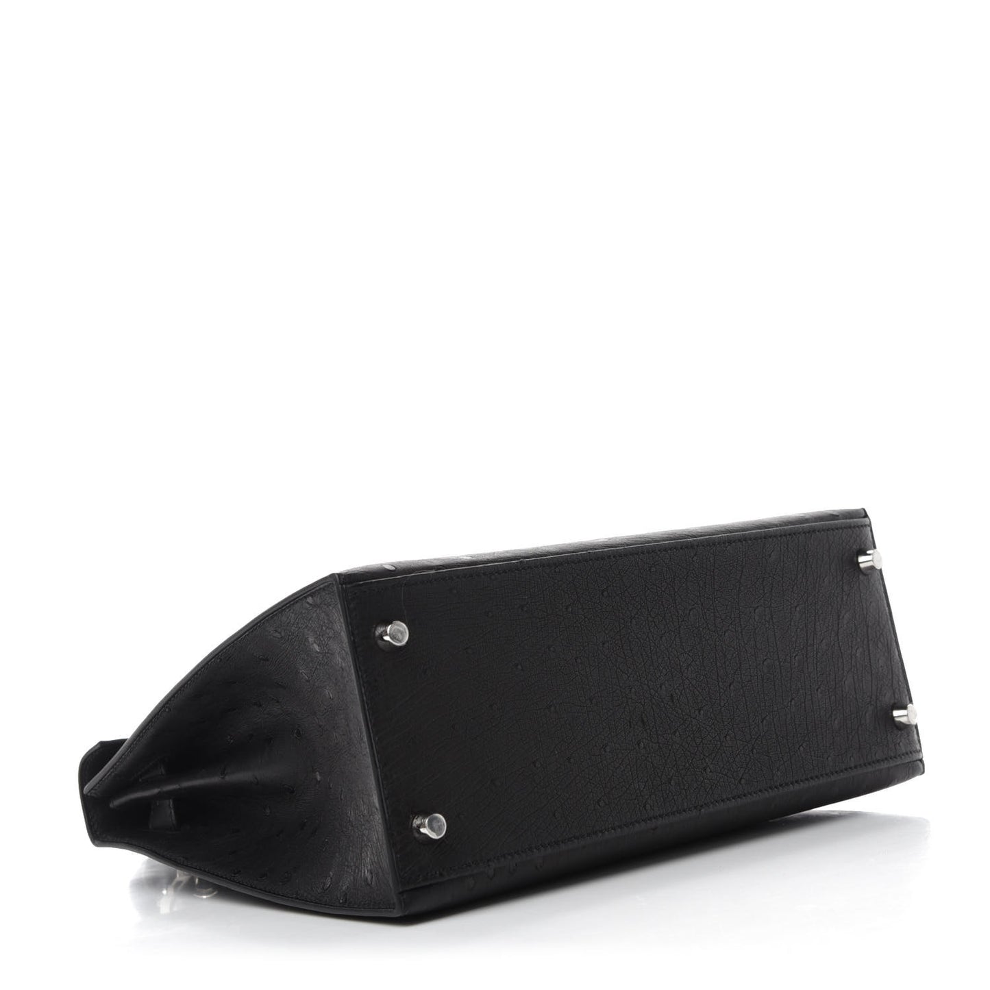 Ostrich Kelly Sellier 28 Black