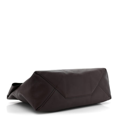 Celine Calfskin Folded Clutch Burgundy 4 of 13