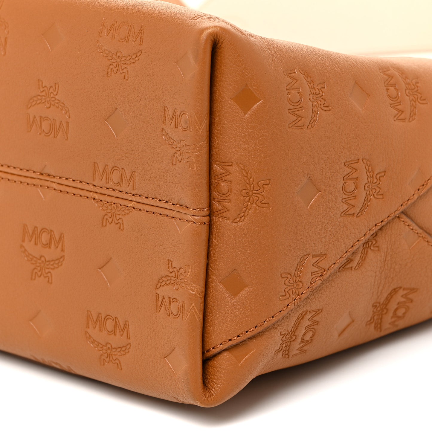 Calfskin Ottomar Monogram Medium Klara Hobo Cognac