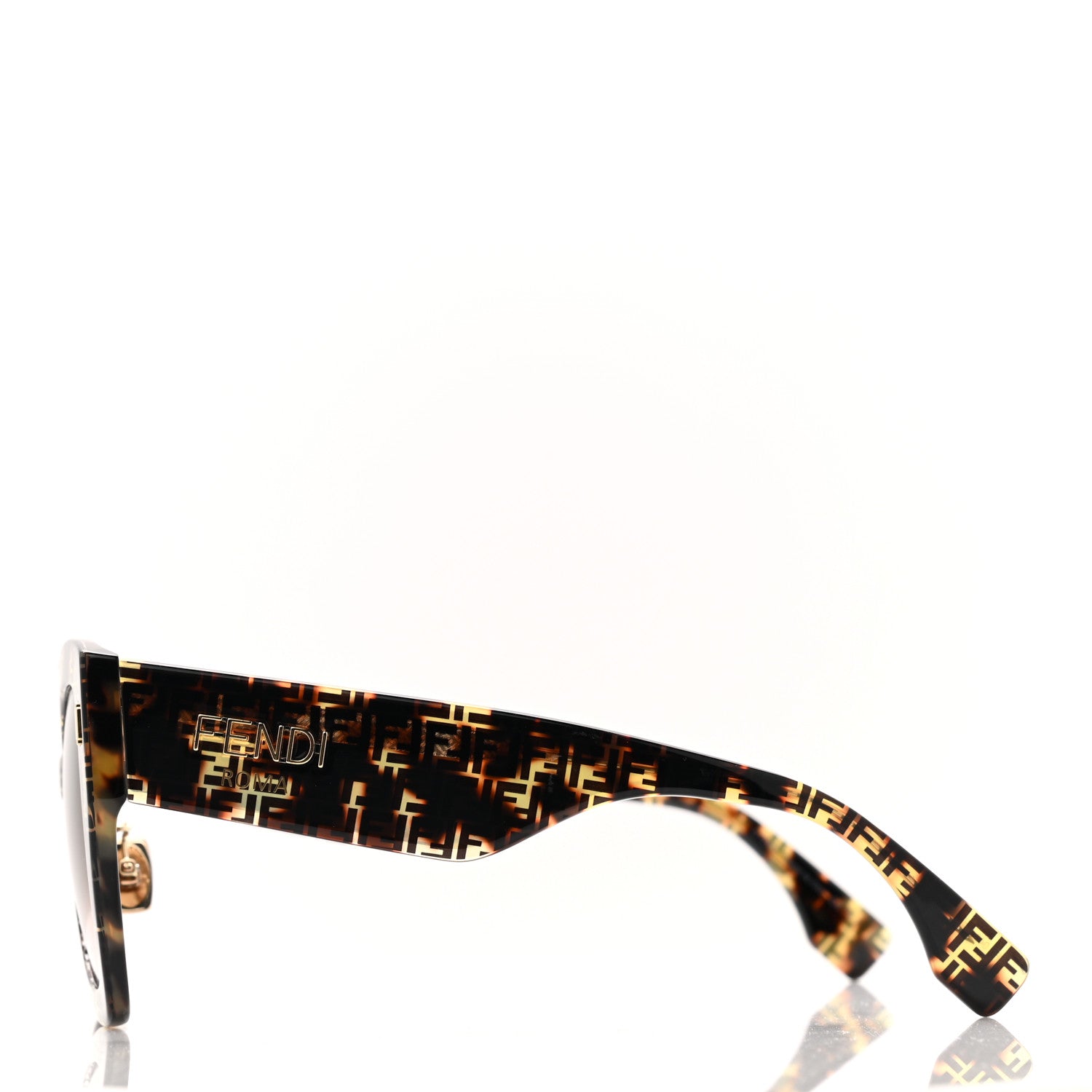 Fendi Acetate FF 53mm Sunglasses 0434/S Tortoise 3 of 7