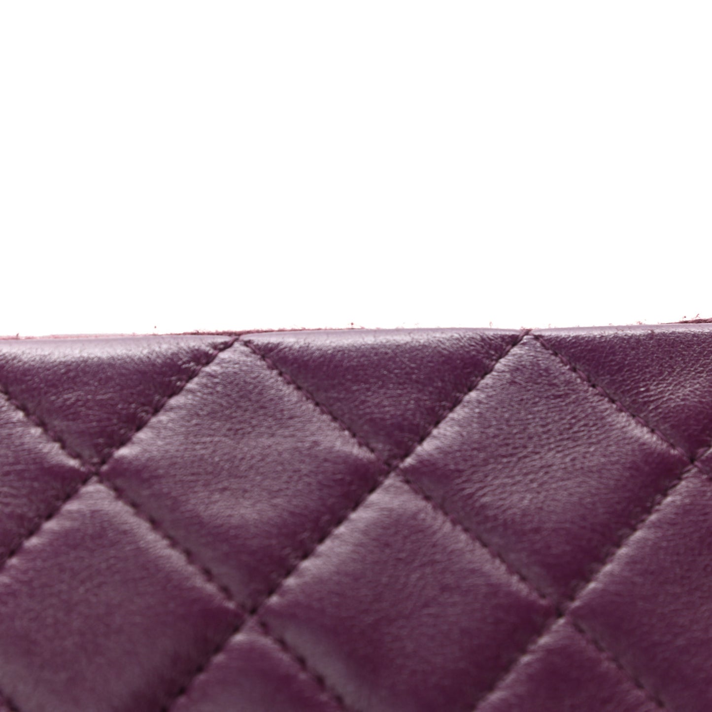 Lambskin Quilted Mini Mineral Nights Flap Crossbody Bag Purple