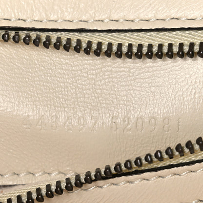 Gucci Nappa Matelasse Double G Studs Small Torchon GG Marmont Shoulder Bag Mystic White 7 of 10