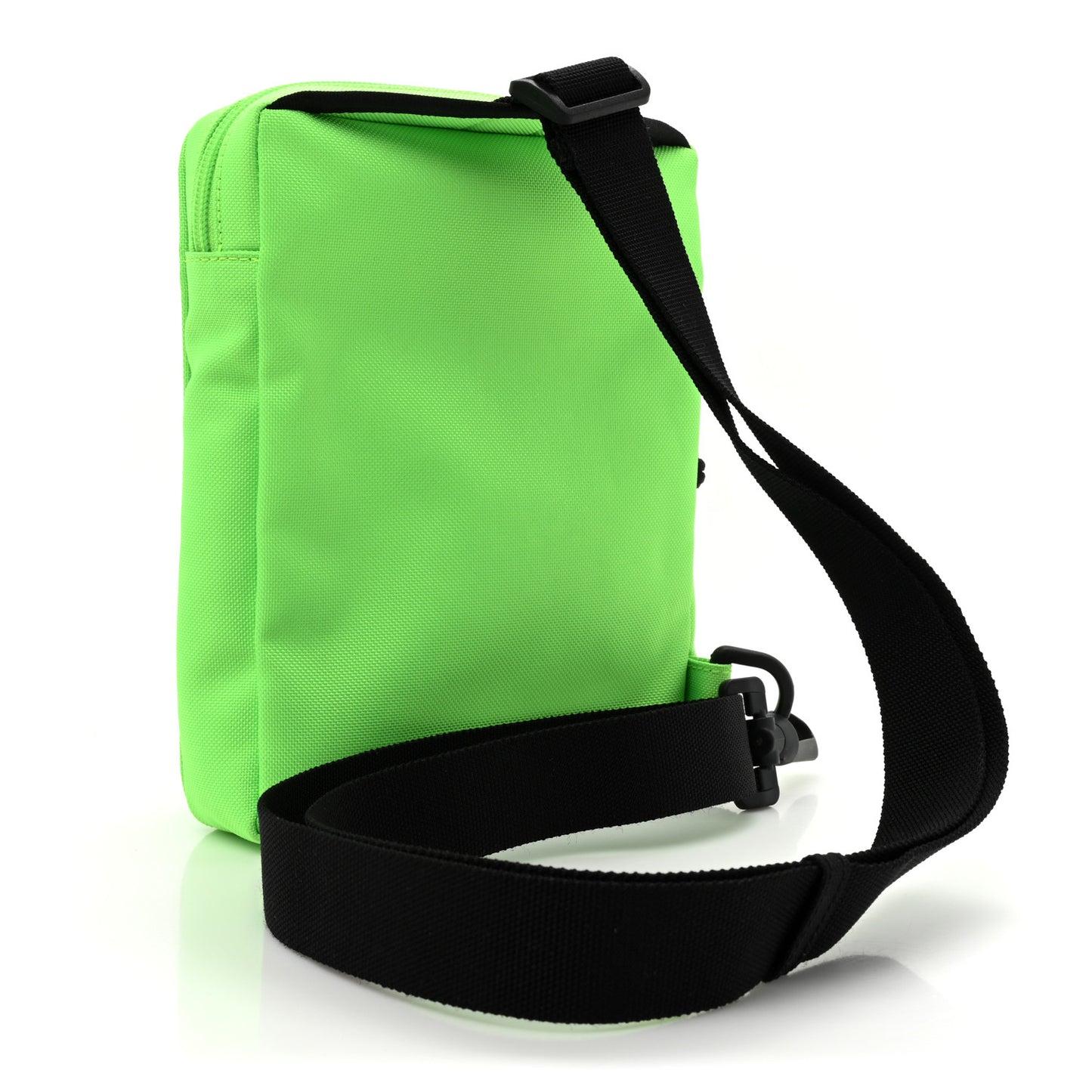 Nylon Explorer Crossbody Messenger Bag Light Fluo Green