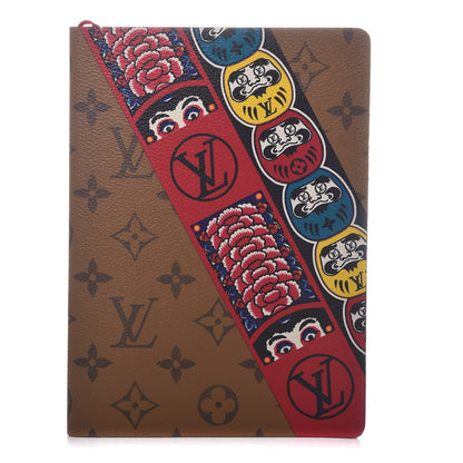Louis Vuitton Reverse Monogram Kabuki Stickers Clemence Notebook 1 of 6