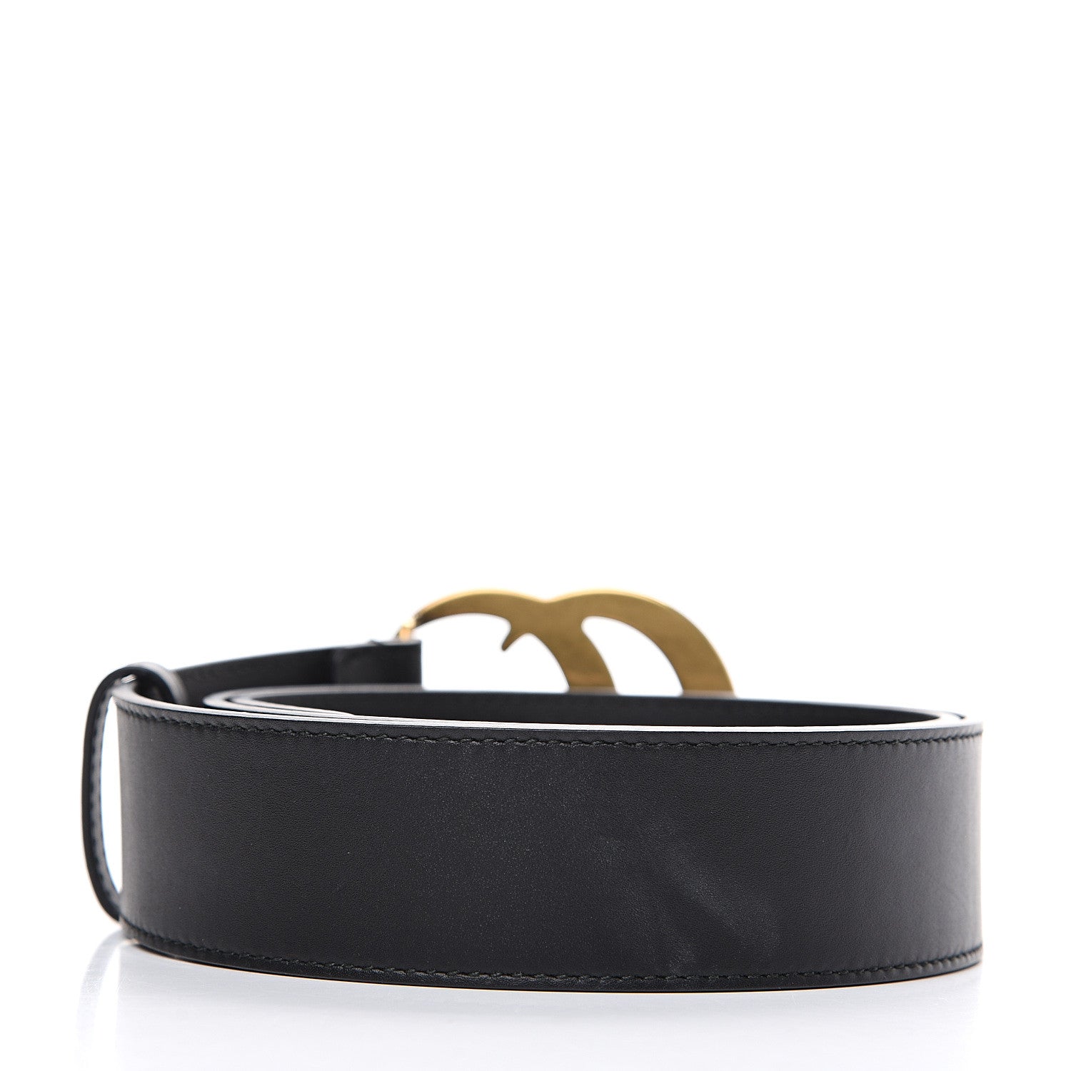 Gucci Calfskin Double G 40mm Belt 85 34 Black 2 of 6