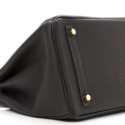 Hermes Togo Birkin 30 Macassar 9 of 18
