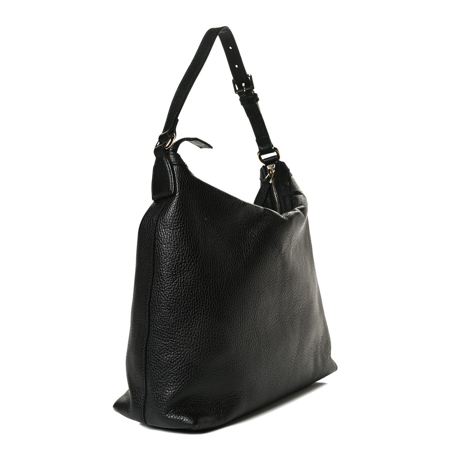 Dollar Calfskin GG Hobo Black