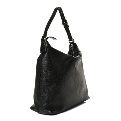 Gucci Dollar Calfskin GG Hobo Black 3 of 15