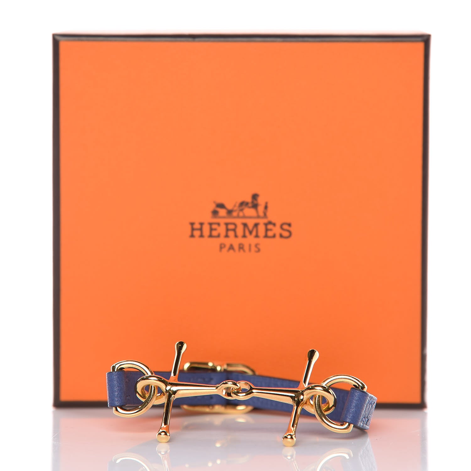 Hermes Swift Mors Bracelet T1 Bleu Brighton 6 of 6