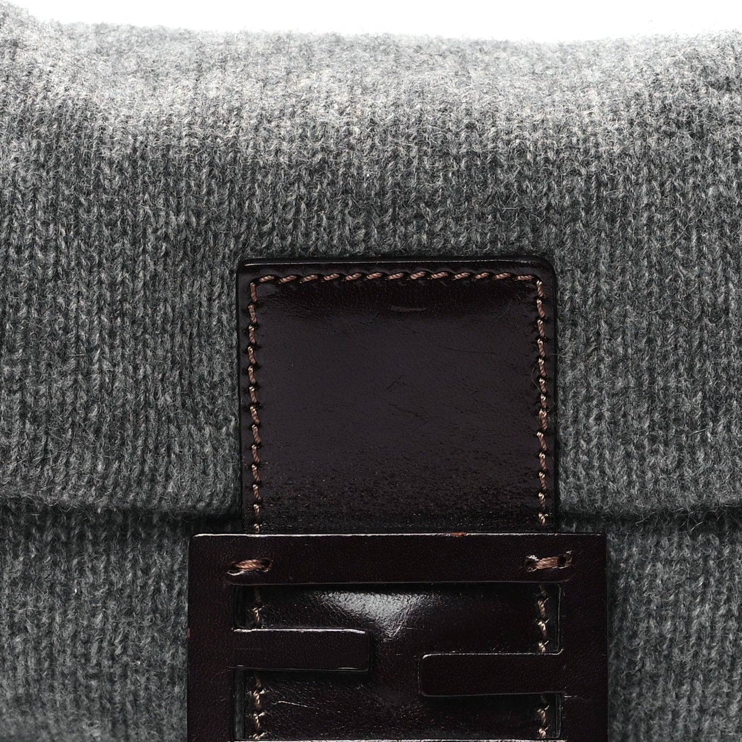 Knit Baguette Dark Grey