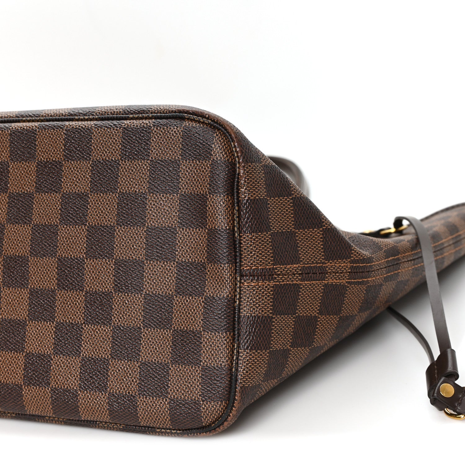 Louis Vuitton Damier Ebene Neo Neverfull MM Rose Ballerine 10 of 12