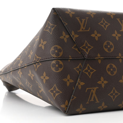 Louis Vuitton Monogram Flower Hobo Black 8 of 9