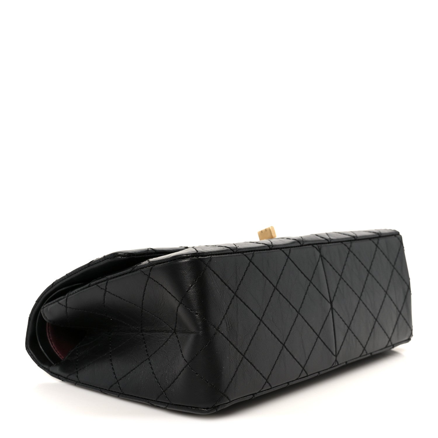 Chanel Aged Calfskin Quilted 2.55 Reissue 226 Flap Black 4 of 10