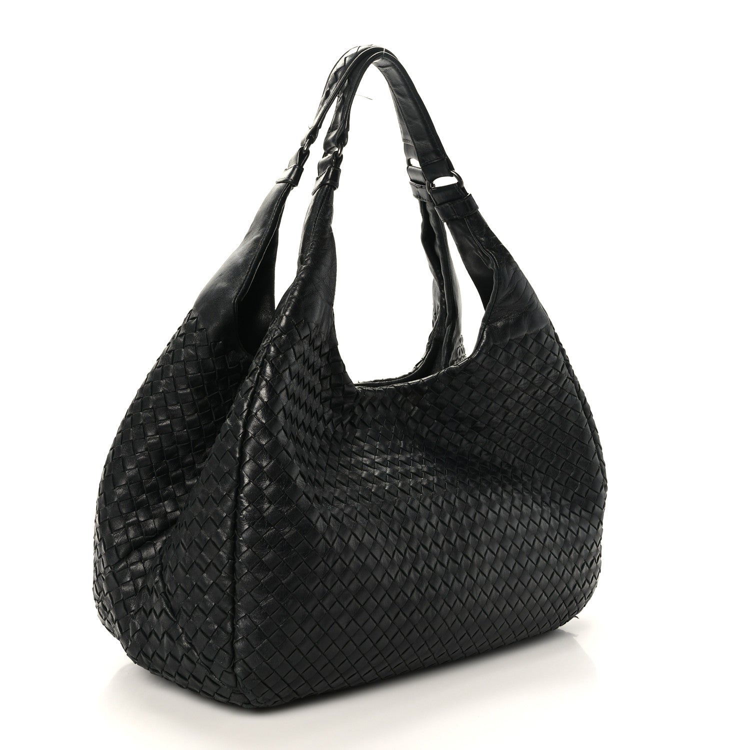 Bottega Veneta Nappa Intrecciato Large Campana Hobo Black 3 of 10