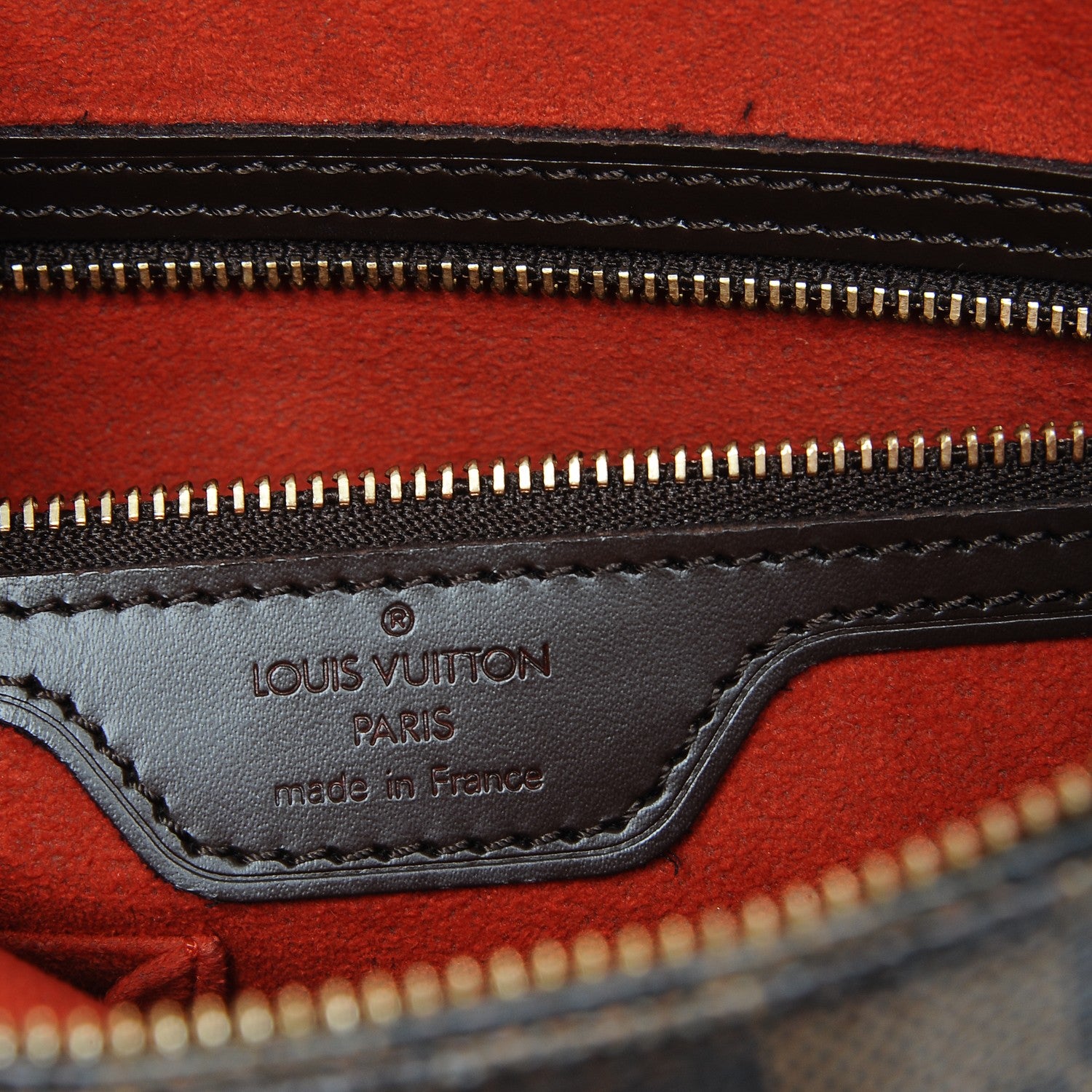 Louis Vuitton Damier Ebene Looping GM 6 of 7