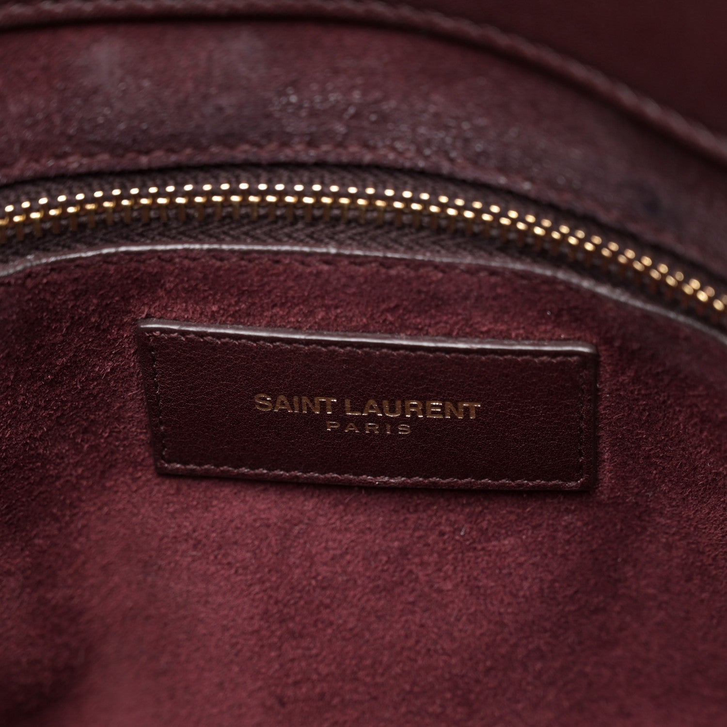 Saint Laurent Calfskin Large Sac De Jour Carryall Bordeaux 7 of 11