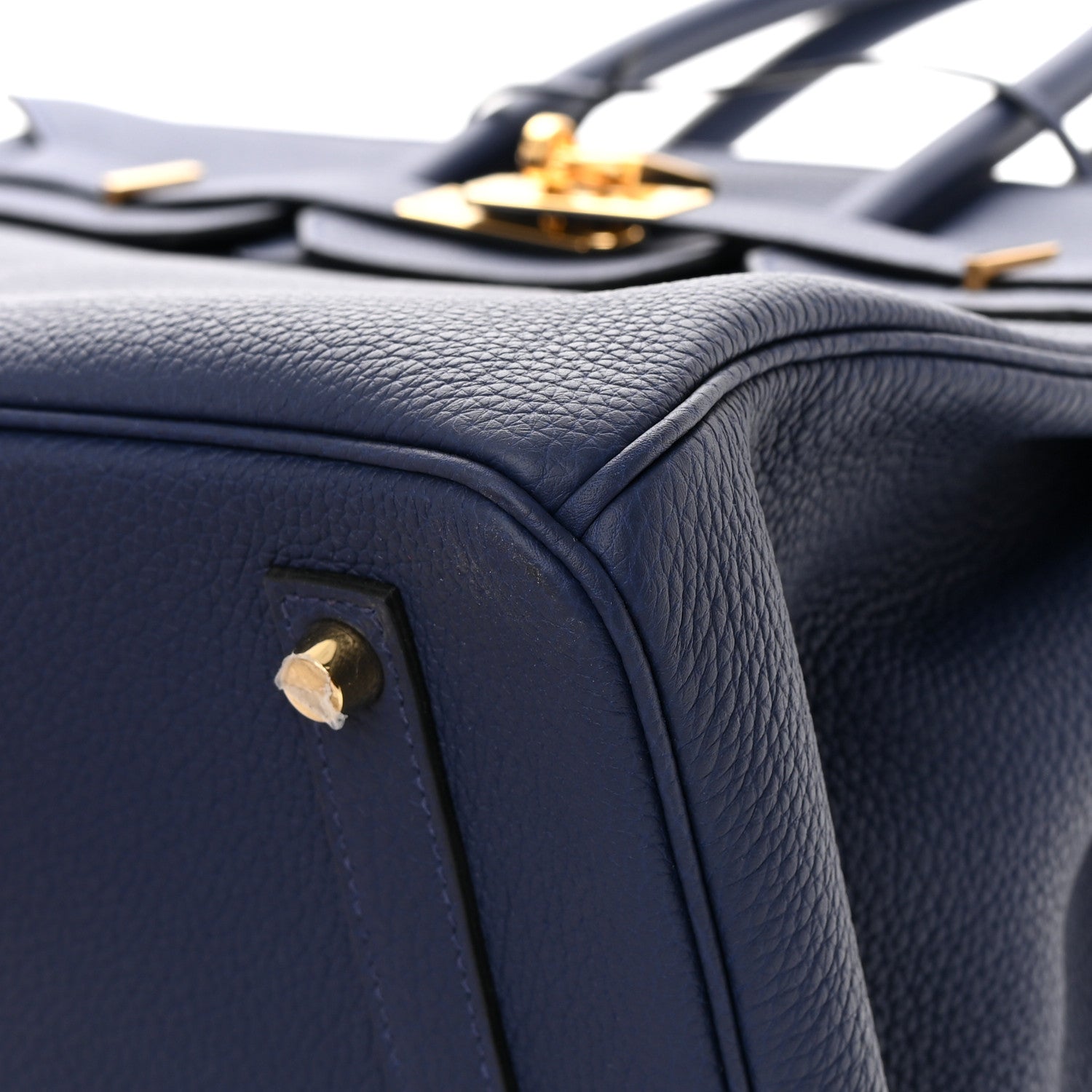 Hermes Togo Birkin 35 Bleu Saphir 10 of 17