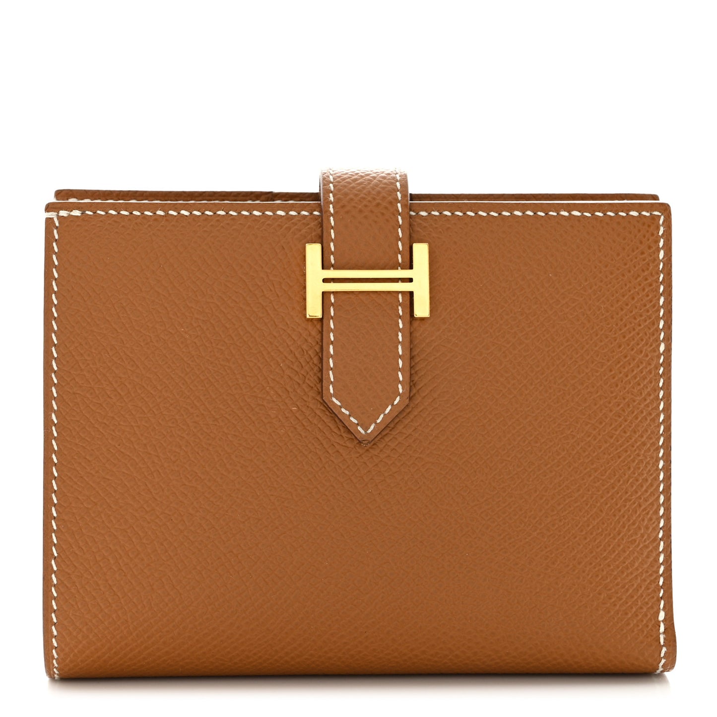 Epsom Bearn Compact Wallet Gold