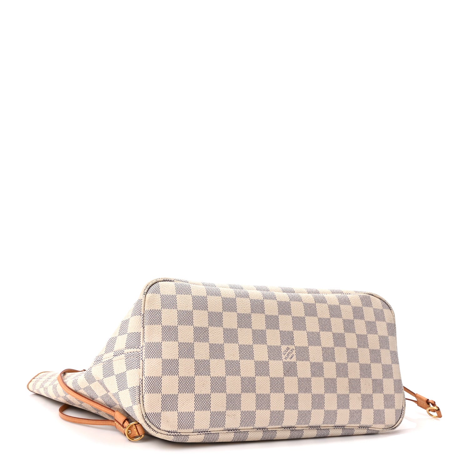 Louis Vuitton Damier Azur Neo Neverfull MM Rose Ballerine 5 of 11