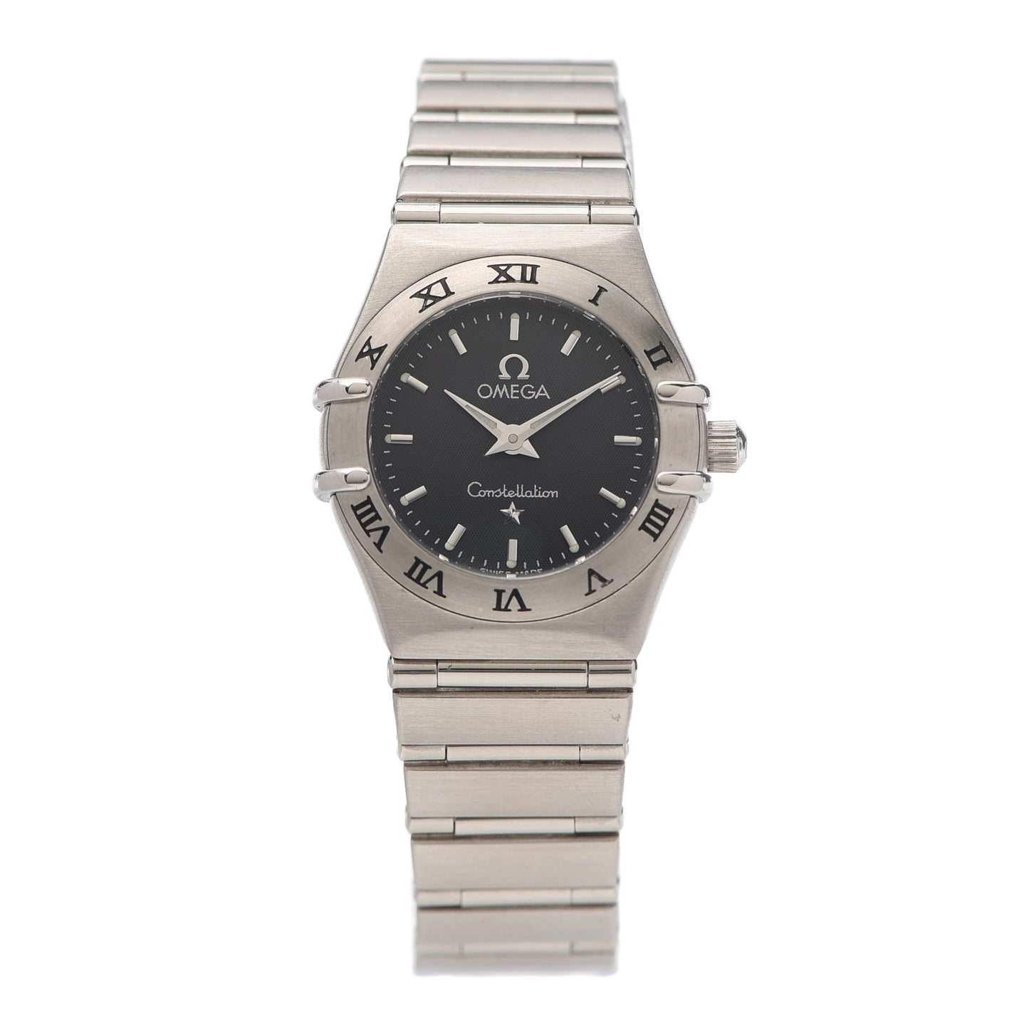 Stainless Steel 22mm Constellation Quartz Watch Black 1562.40