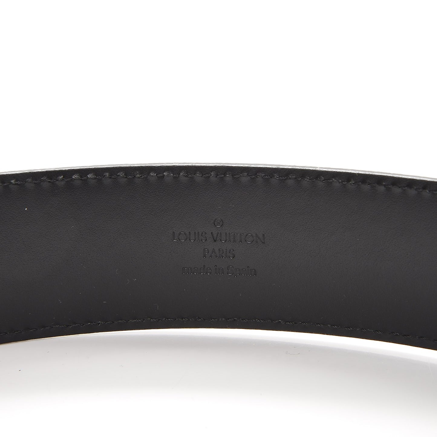 Damier Graphite LV Initiales Belt 100 40