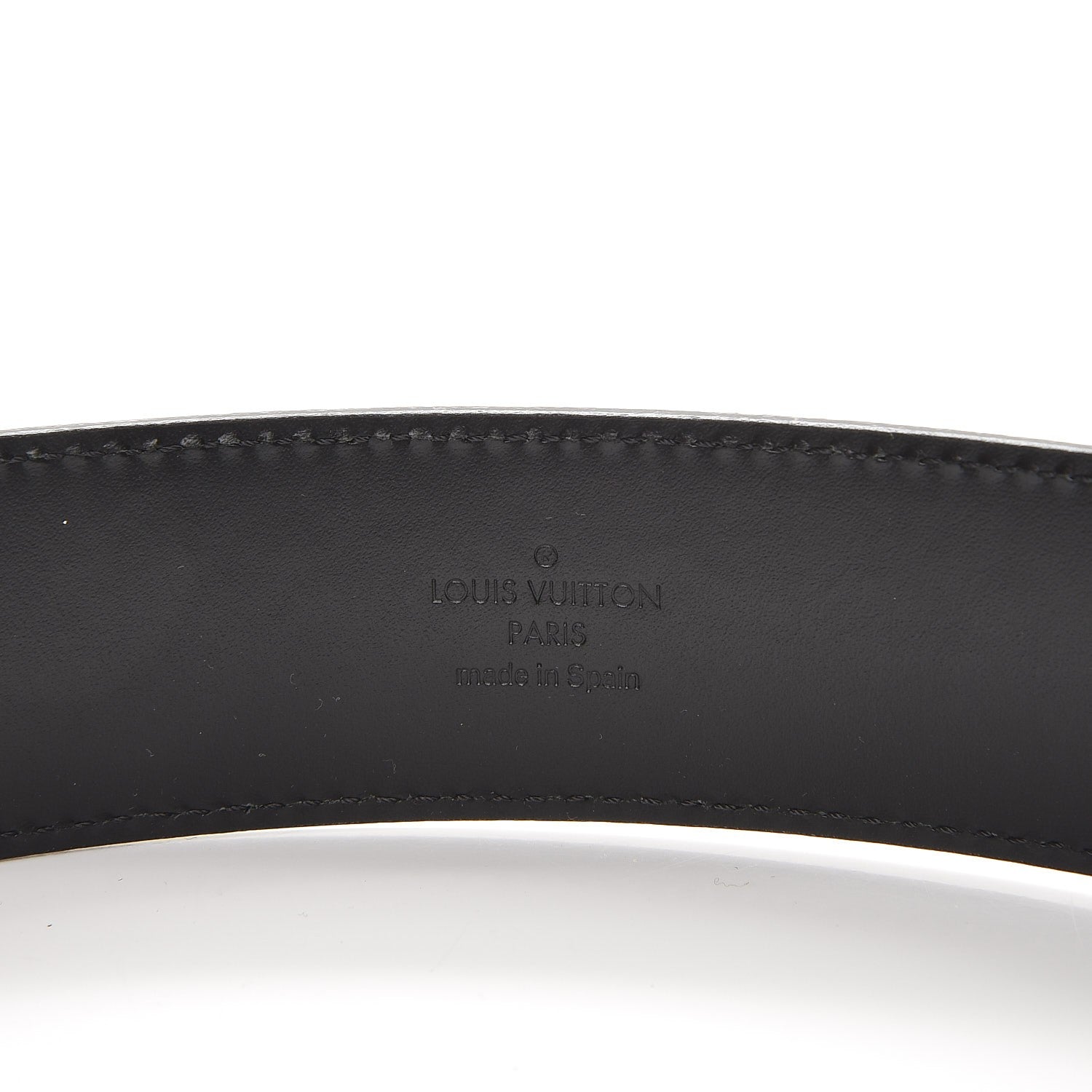 Louis Vuitton Damier Graphite LV Initiales Belt 100 40 7 of 8