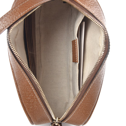Gucci Monogram Mini Bree Messenger Bag Beige Tabacco 5 of 11
