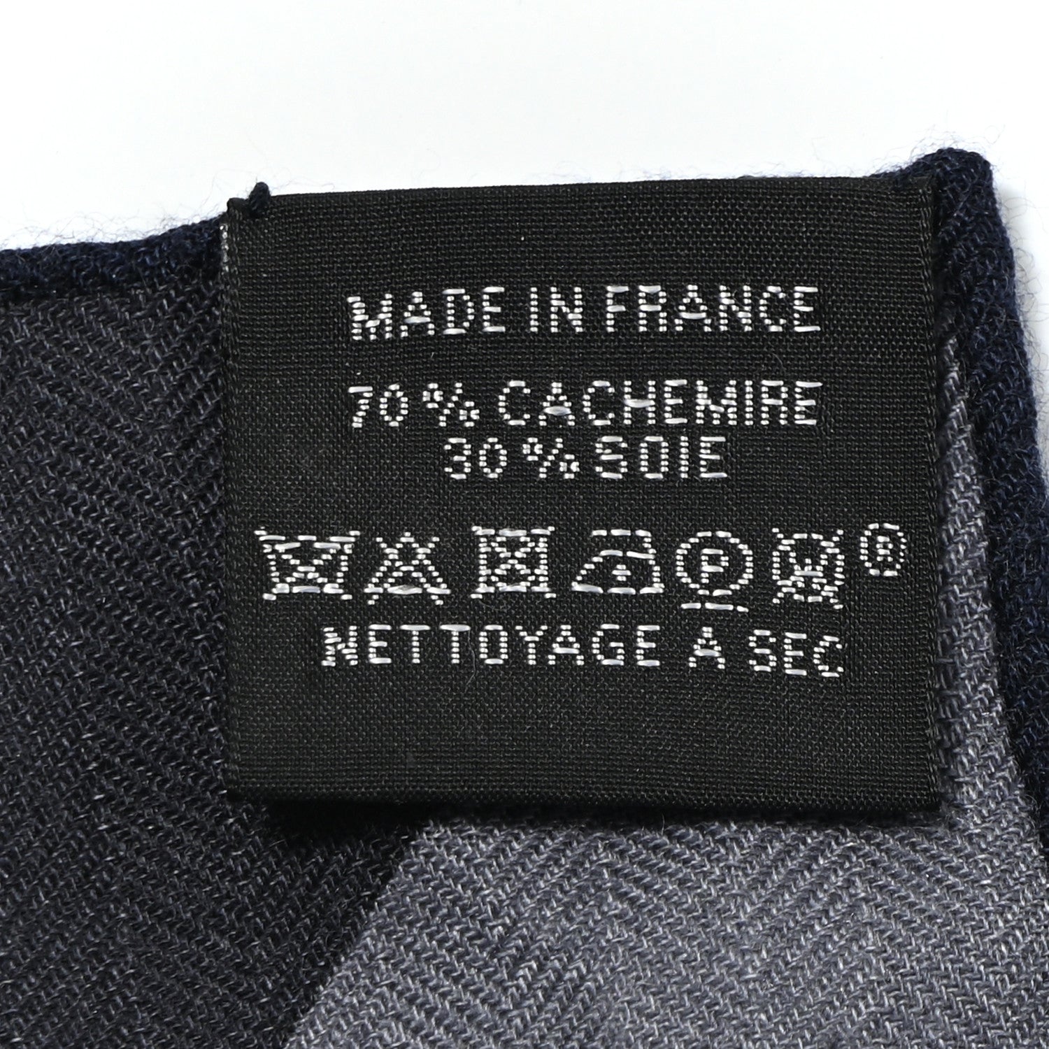 Hermes Cashmere Silk Lettres en Boite Scarf 140 3 of 6