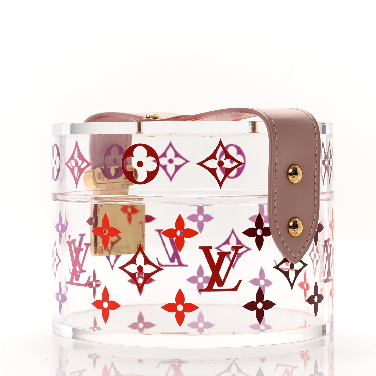 Louis Vuitton Transparent Plexiglass Box Scott Rose Ballerine 2 of 6