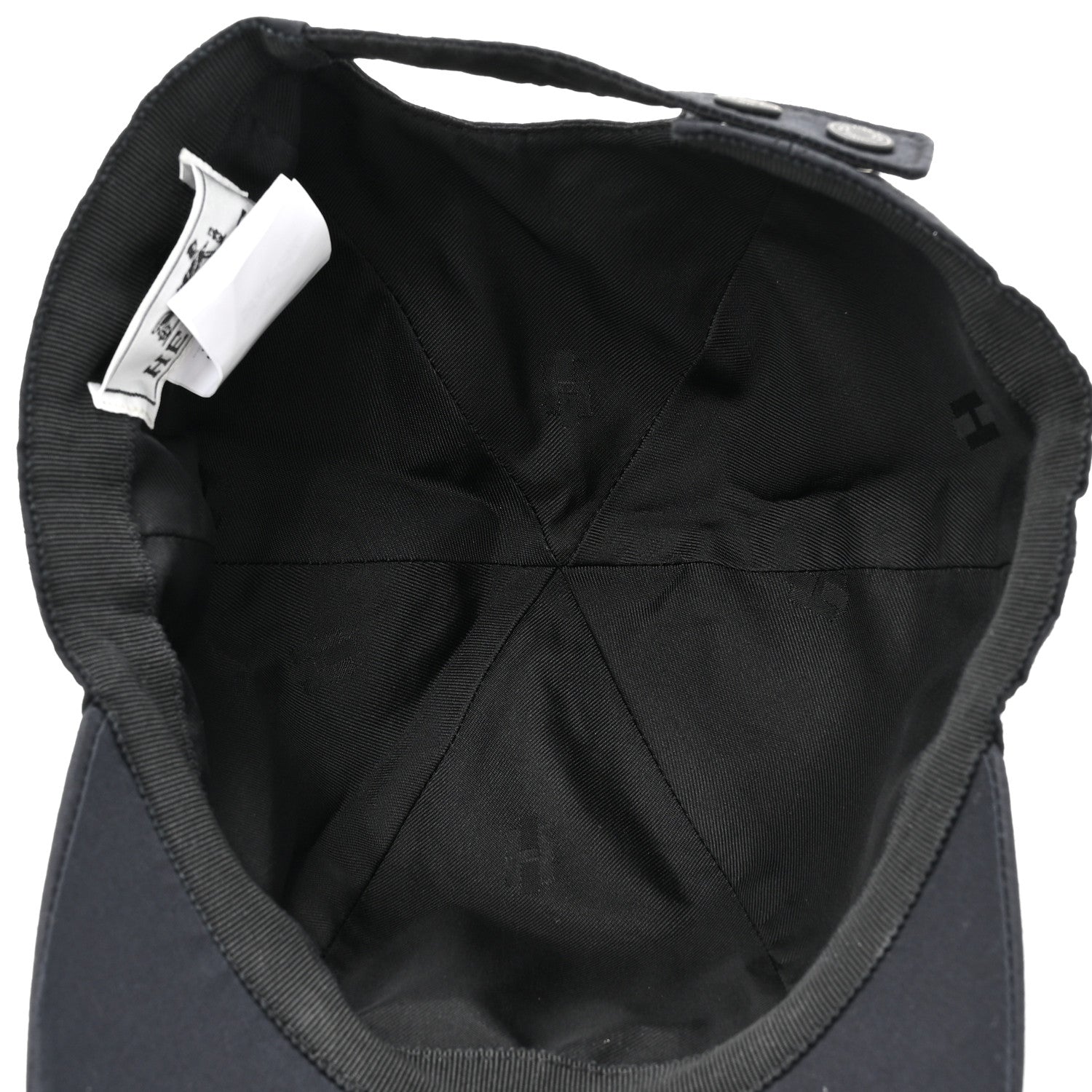 Hermes Trench Canvas Serena Eperon d'Or Cap 57 Black 7 of 8