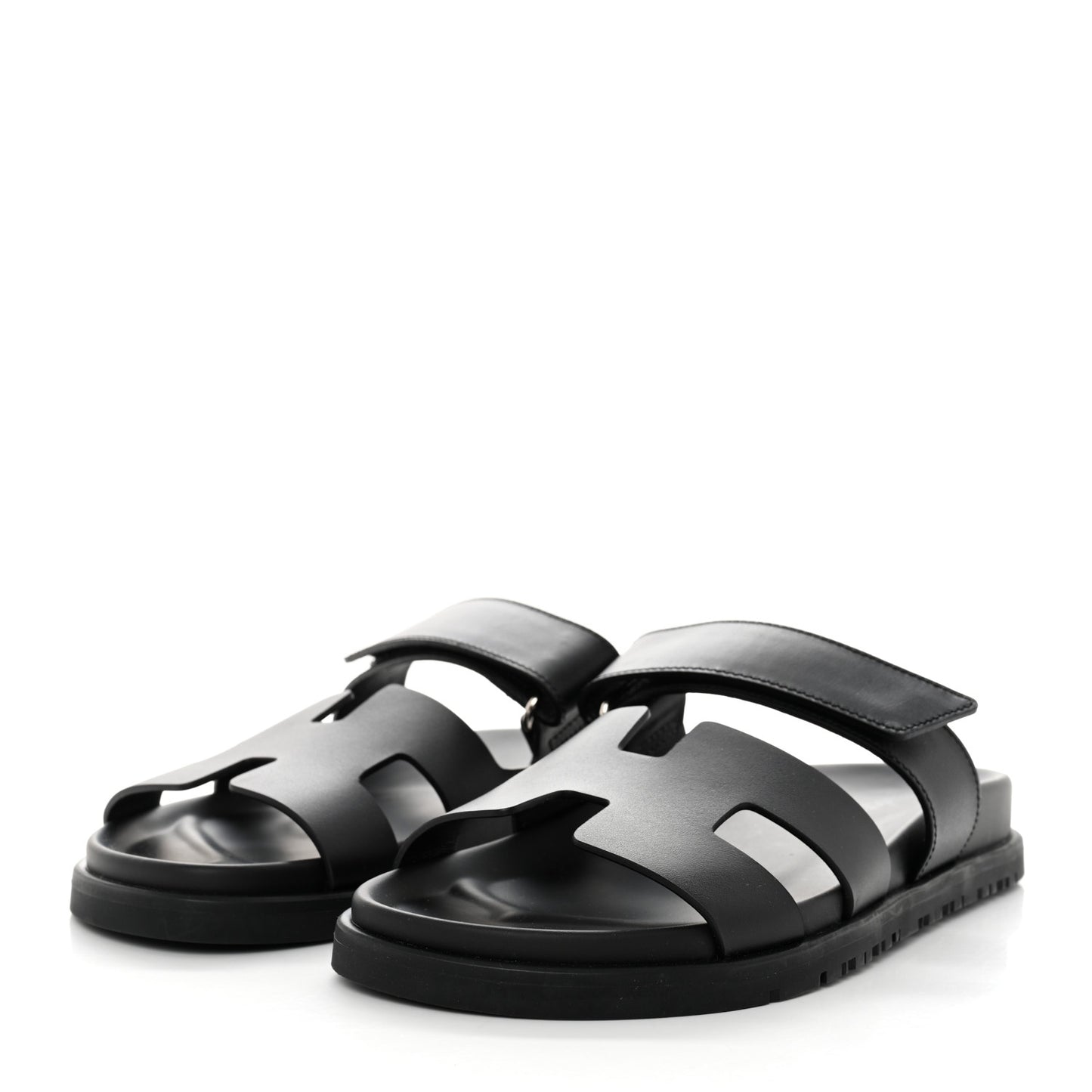 Calfskin Womens Chypre Sandals 36 Black