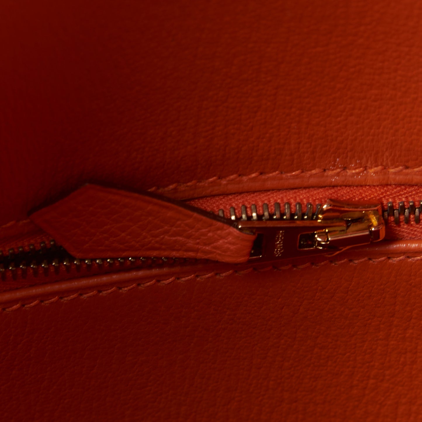 Togo Birkin 35 Orange