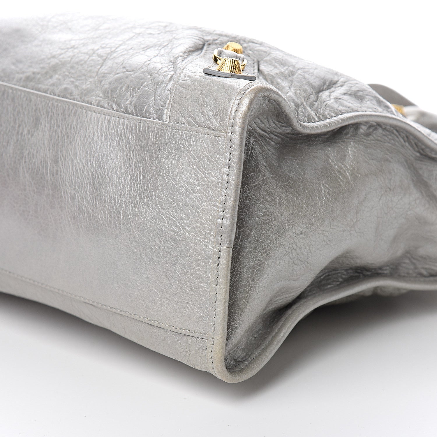 Balenciaga Agneau Giant 12 Gold Hardware City Gris Aluminum 8 of 9